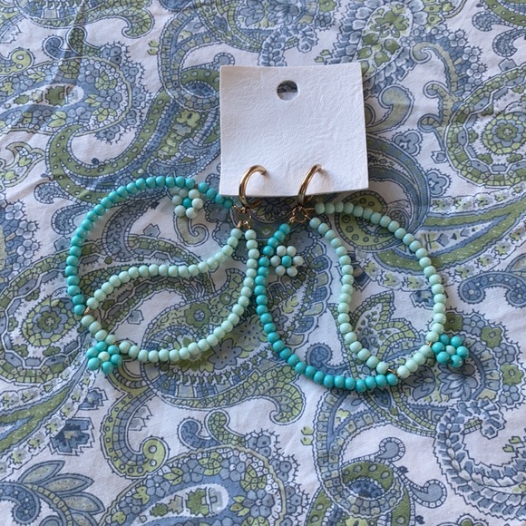 Free People turquise color earrings - Picture 2 of 6